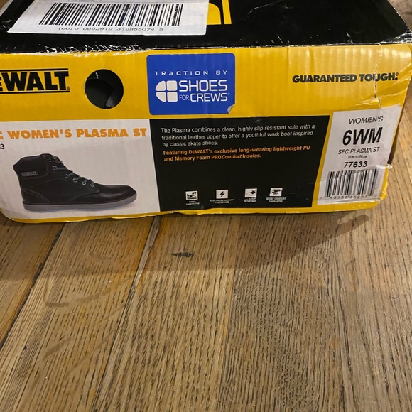 Women’s dewalt work boots steel toe - Picture 2 of 6
